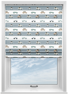 Brum Brum, Drive - Twist&Fit Roman Blind